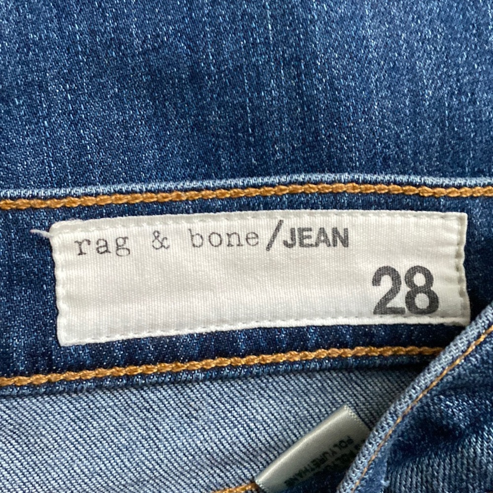 Rag & bone Dre 28 canyon blue jeans